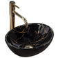 PASTATOMAS PRAUSTUVAS "REA SOFIA MINI BLACK MARBLE SHINY" JUODA